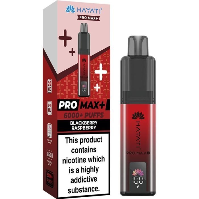 Hayati Pro Max Plus 6000 pod vape kit 5-pack - Image 4