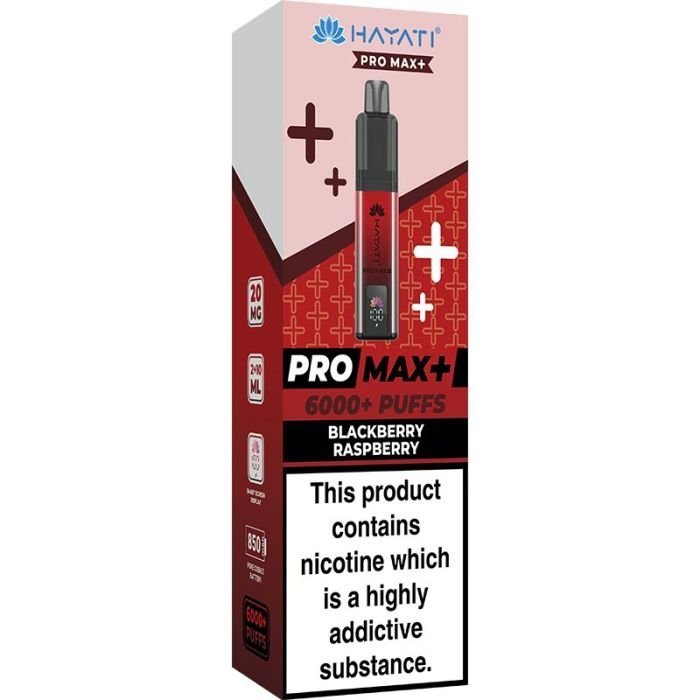 Hayati Pro Max Plus 6000 pod vape kit 5-pack - Image 5