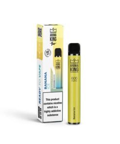 Aroma King Bar 600 Disposable Vape Banana Ice