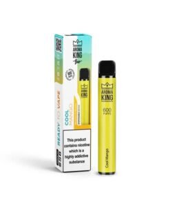 10mg Aroma King Bar 600 Disposable Vape Cool Mango