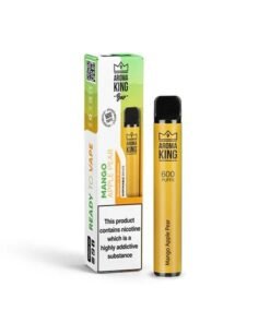 10mg Aroma King Bar 600 Disposable Vape Mango Apple Pear