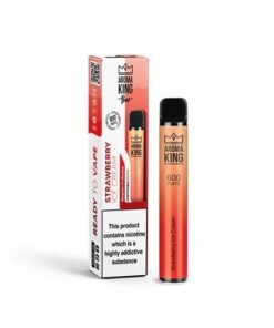 10mg Aroma King Bar 600 Disposable Vape Strawberry Ice Cream