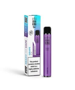 10mg Aroma King Bar 600 Disposable Vape Grape Ice