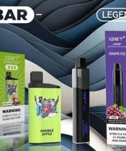 10 × IGET BAR + 10 × IGET LEGEND (PICK YOUR OWN FLAVORS)