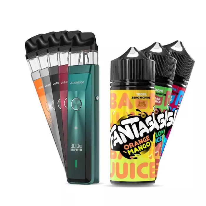 Vaporesso XROS Pro with 50/50 Shortfill Bar Juice Vape Pack Bundle