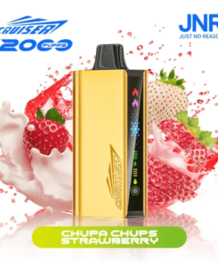 Alternative view of Chupa Chups Strawberry – JNR CRUISER 12000 PUFFS