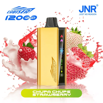 Chupa Chups Strawberry – JNR CRUISER 12000 PUFFS - Image 2
