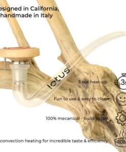 Alternative view of Vapman Lotus vaporizer kit – Maple