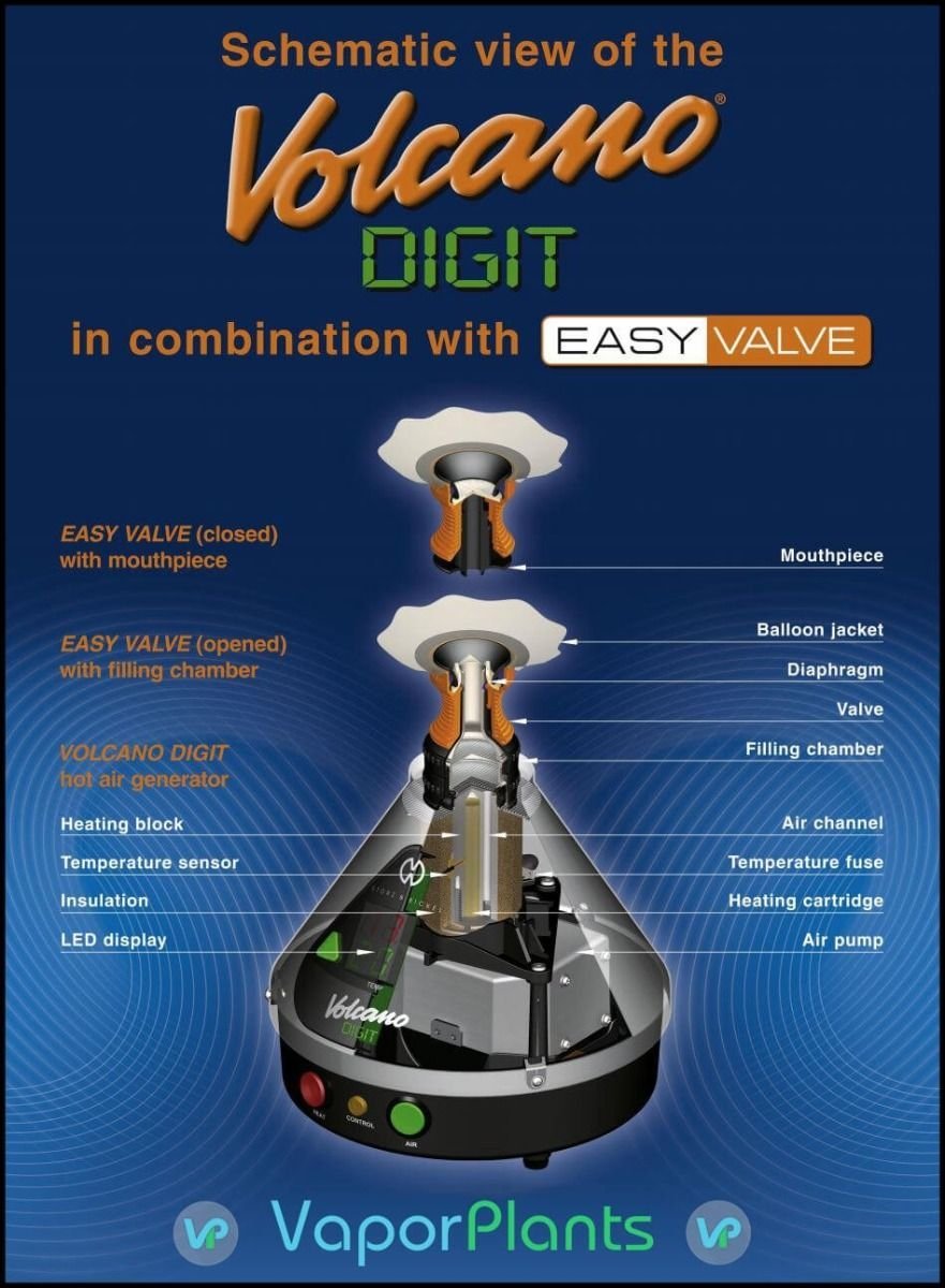 VOLCANO DIGITAL with AU Plug & EASY VALVE Starter Set Desktop Vaporizer - Image 3