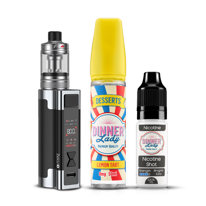 ASPIRE ZELOS 3 KIT – SHORT-FILL BUNDLE