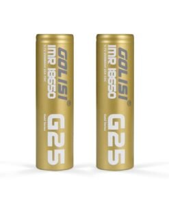 2 PACK- GOLSI G25 2500MAH BATTERY