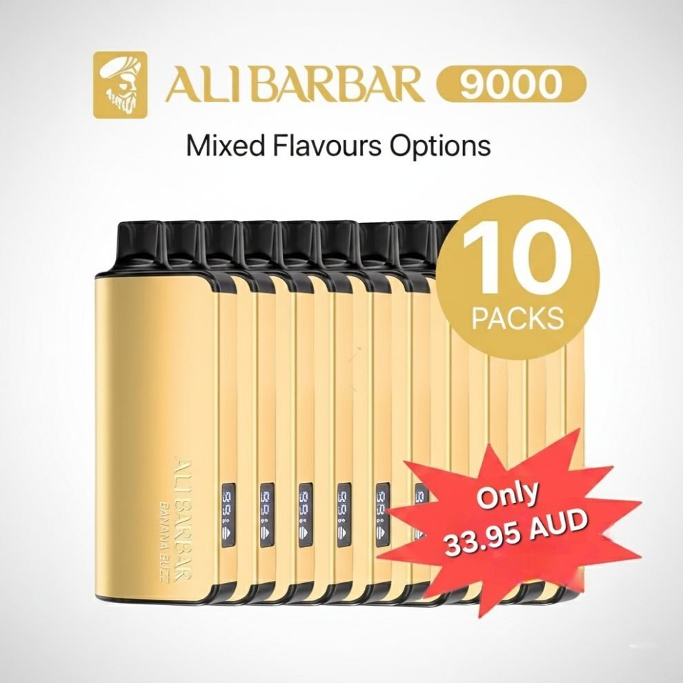 Alibarbar INGOT 9000 puffs – 10 Pcs