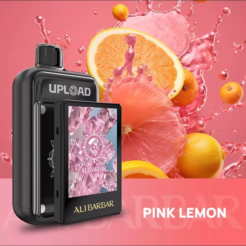 ALIBARBAR UPLOAD 25000 PUFFS – Pink Lemon