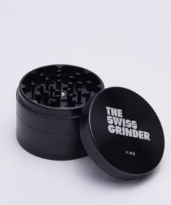 Alternative view of Swiss Grinder Fire – Premium 4-piece grinder