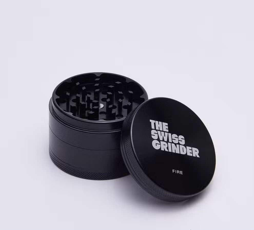 Swiss Grinder Fire – Premium 4-piece grinder - Image 2