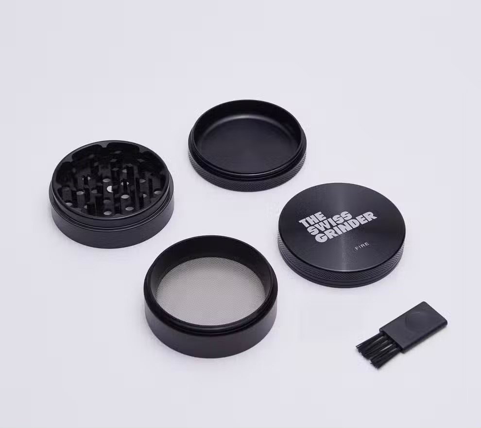 Swiss Grinder Fire – Premium 4-piece grinder - Image 4