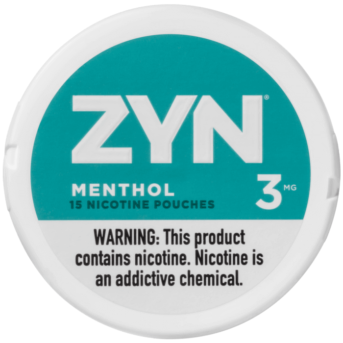 ZYN Menthol Nicotine Pouches – 3MG